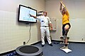 Image 90A video game is used during a physical therapy session at the Naval Health Clinic in Charleston. (from 2010s in video games)