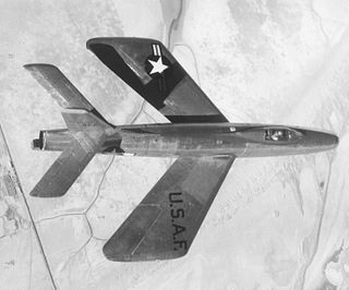 Republic XF-91 Thunderceptor Experimental interceptor aircraft