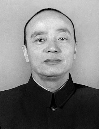 <span class="mw-page-title-main">Yang Shangkun</span> Former President of the Peoples Republic of China