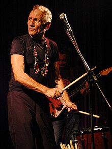 Mani Neumeier live with his band Guru Guru (18 November 2006)
