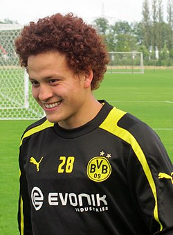 Amini 2012-ben a Borussia Dortmund színeiben