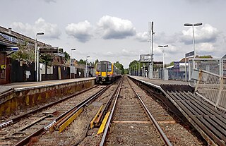 <span class="mw-page-title-main">Ash railway station</span> Railway station in Surrey, England