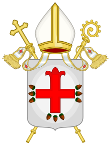 Coat of arms of the Diocese of Guaxupé