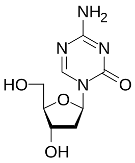 <span class="mw-page-title-main">Decitabine</span> Medication for the treatment of conditions where certain blood cells are dysfunctional,