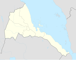 Omhajer is located in Eritrea