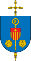 Coat of arms of the Diocese of Jericó