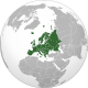 Europe, Caucasus-Urals boundary, with state borders