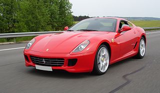 <span class="mw-page-title-main">Ferrari 599</span> Grand Tourer produced by Ferrari from 2006–2012 as a successor to the 575M