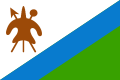 Bandera de Lesoto (1987-2006)