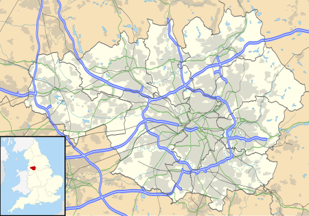 2020–21 Northern Premier League is located in Greater Manchester