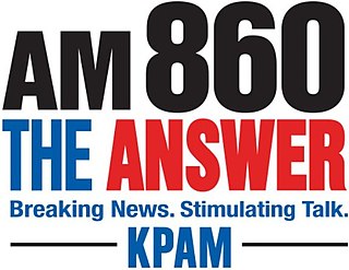 <span class="mw-page-title-main">KPAM</span> Radio station in Troutdale, Oregon