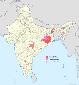 <span class="mw-page-title-main">Kurmali language</span> Indo-Aryan language spoken in eastern India