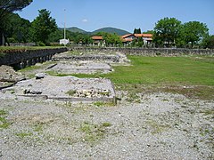 El temple dedicat al culte de l'emperador