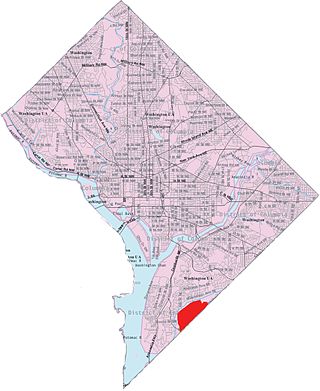 <span class="mw-page-title-main">Washington Highlands (Washington, D.C.)</span> Residential neighborhood, southeast Washington, D.C., United States