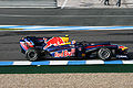 Webber testing at Jerez, February