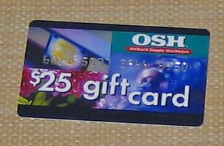 <span class="mw-page-title-main">Gift card</span> Prepaid-stored-value money card