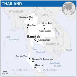 Lokasi Thailand