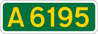 <span class="mw-page-title-main">A6195 road</span> Road in South Yorkshire, England