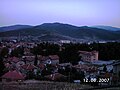 Velingrad na zonsondergang