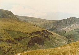 Fraughan Rock Glen, as viewed from the opposite side of the valley