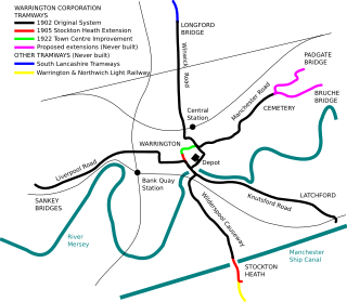 <span class="mw-page-title-main">Warrington Corporation Tramways</span>