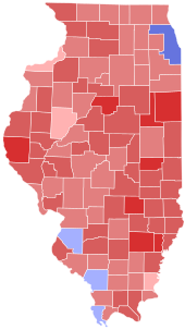 2010 United States Senate special election in Illinois results map by county.svg