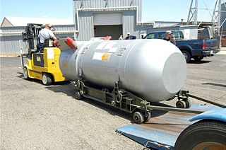 <span class="mw-page-title-main">B53 nuclear bomb</span> American high-yield nuclear gravity bomb