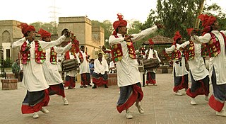 <span class="mw-page-title-main">Bhangra (music)</span> Upbeat type of popular music associated with British Punjabi culture