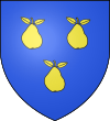 Armes de la famille de Perussis du Comtat