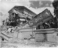 Like many other buildings in Manila, the Legislative Building was not spared from heavy shelling and bombing