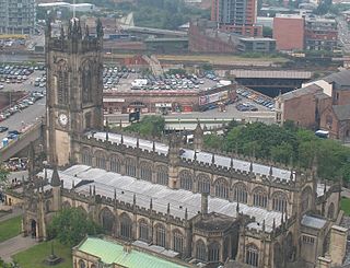 <span class="mw-page-title-main">Manchester Cathedral</span> Church in Manchester, England