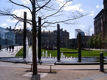 Cathedral Gardens, Manchester Cathedral Gardens.jpg