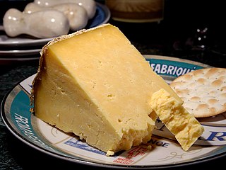 Cheshire cheese Cheese from Cheshire, England