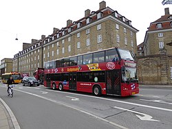 City Sightseeing Copenhagen on Øster Voldgade 01.jpg