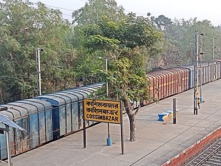 <span class="mw-page-title-main">Cossimbazar railway station</span> Railway station in West Bengal, India