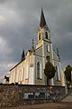 Doppleschwand – Pfarrkirche St. Nikolaus: Haupt- und Westfassade von Südwesten