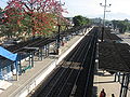 Estação de trem em Juscelino