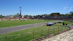 Das Estadio Oscar Quiteño im März 2017