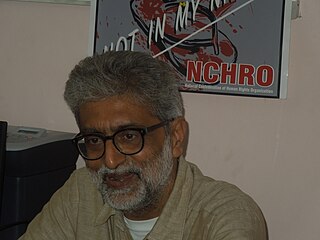 <span class="mw-page-title-main">Gautam Navlakha</span> Indian human rights activist and journalist