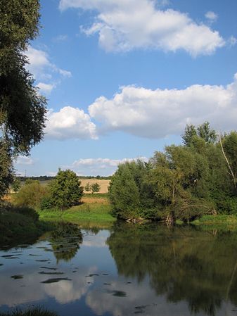 Reservoir in Hýsly