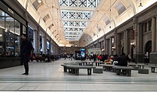 Interior of Retiro station