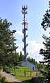 Čeština: Rozhledna Ládví-Vlková na úbočí vrchu Vlková v Kamenici English: Ládví-Vlková lookout in Kamenice, Czech Republic