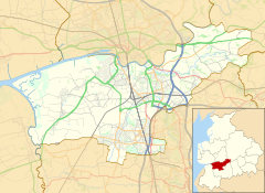 Howick Cross is located in the Borough of South Ribble