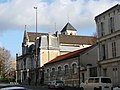 Vue actuelle de l'église depuis la rue Franklin