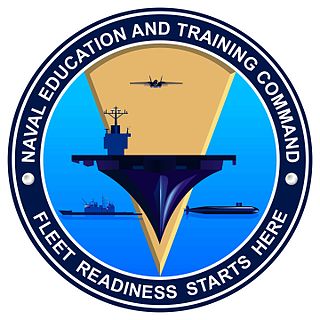 <span class="mw-page-title-main">Naval Education and Training Command</span> Enterprise-level shore command of the U.S. Navy