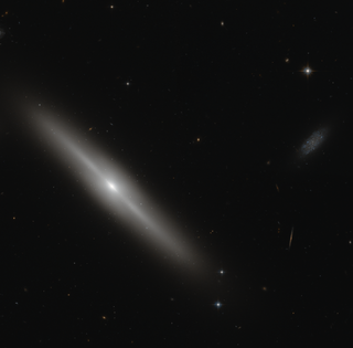 <span class="mw-page-title-main">NGC 5308</span> Edge-on lenticular galaxy in the constellation Ursa Major