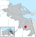 Lage im Landkreis Vorpommern-Greifswald