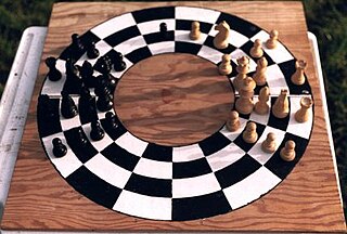 <span class="mw-page-title-main">Circular chess</span> Chess variant played on a circular board