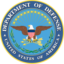 Zegel van het United States Department of Defense