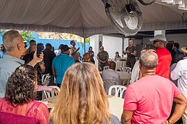 Senior Enlisted Advisor to the Chairman (SEAC) U.S. Marine Corps Sergeant Major Troy E. Black visited United States veterans in Santo Domingo, Dominican Republic, 26 April 2024 - 32.jpg